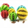 Pet Dog Puppy Chew Toy Interactive Food Treat Leaking Ball Teething Bite-Resistant Rubber Training Smart Funny Durable Tough 5cm 7cm