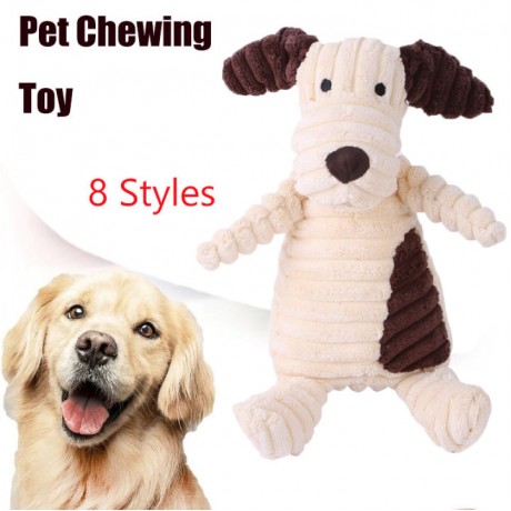 20CM Pet Chewing Toy Corduroy Soft Pet Decoration Plushie Cute Non Toxic Plush Stuffed Animal Toys for Dogs Cats Chew Toy Accessories