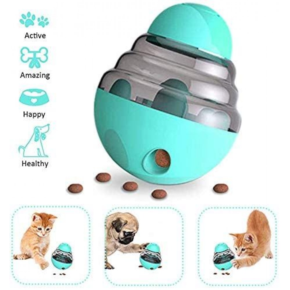 Pet Dog Food Leak Tumbler Interactive Toy