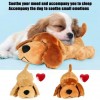 Smart Pet Snuggle Dog Heartbeat Stuffed Toy Comfortable Dogs Toy For Anxiety Relief Doggy Behavioral Training Aid