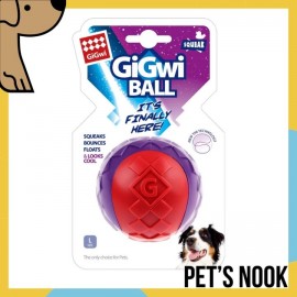 Interactive TPR Squeaky Ball - Durable Bouncy Fetch and Chew Toy for Dogs