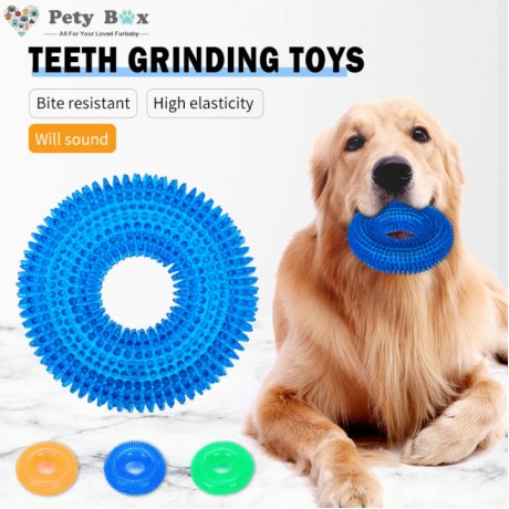  Dog Puppy Chew Toy Pet Molar Chewing Toys Pet Accessories Pet Supplies Two sizes