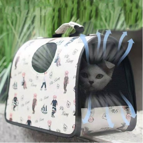 Pet Carrier Dog Cat Puppy Folding Travel Carry Bag Portable Cage Crate