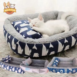 Dog Bed Pet Cat Removable Cushion Sleeping Bed Dog Bed Washable Large Dog Bed